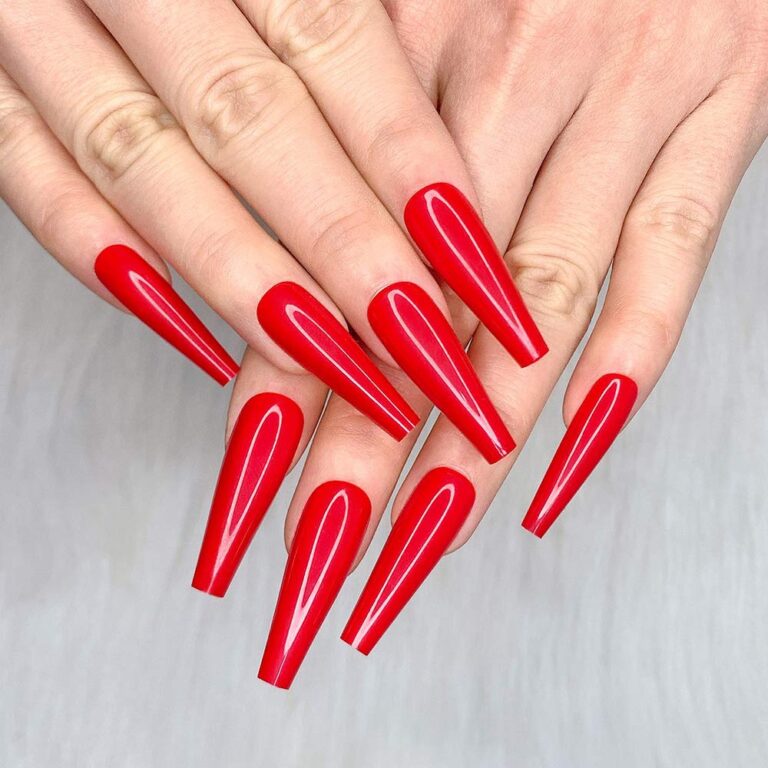 30 Red Nail Design Ideas