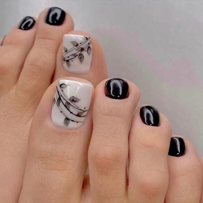 50 Beautiful Toe Nail Ideas