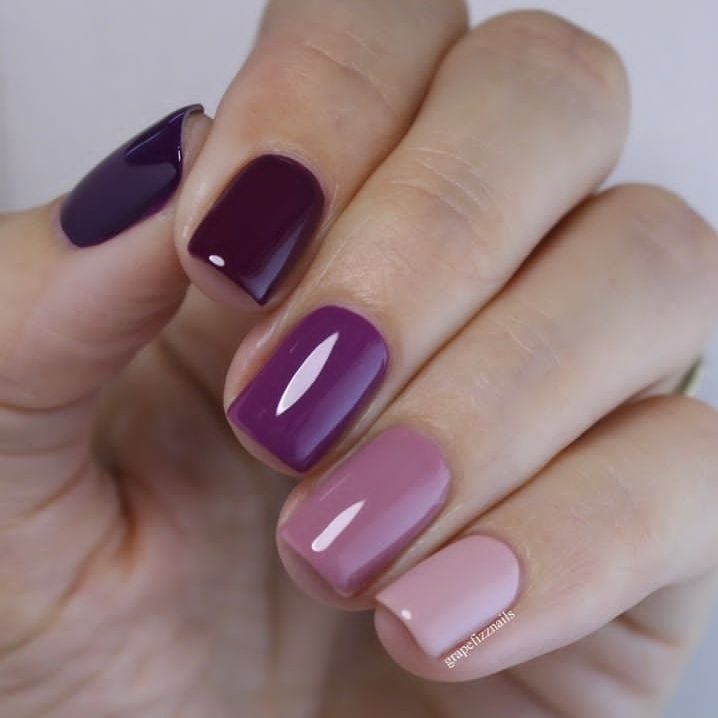 25 purple Nail Art Design Ideas